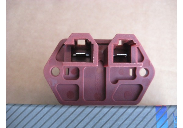Резистор вентилятора радиатора Jumper II, Boxer II, Ducato II, 1267J7, 1355607080